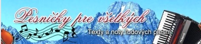 Pesničky pre všetkých - test